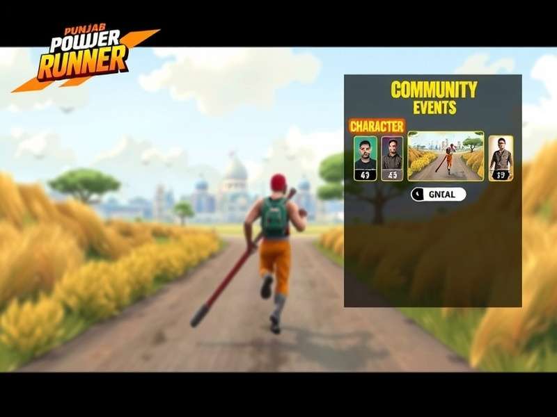 Punjab Power Runner community event screenshot